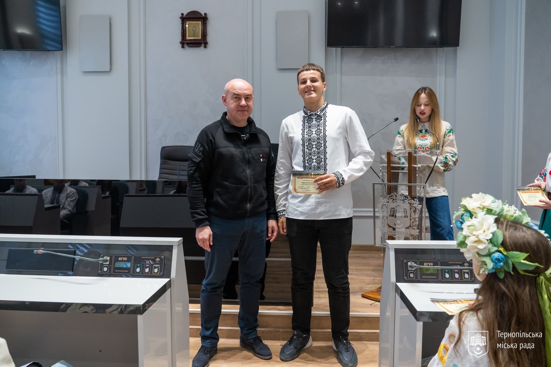 Нагородження іменних стипендіатів Тернопільської міської ради 2023 року 4